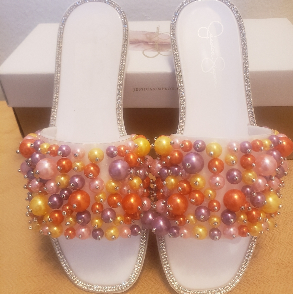 Brand New Jessica Simpson Kassime Slides